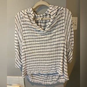 Lucky brand linen like striped shirt. Very light weight. Xsmall